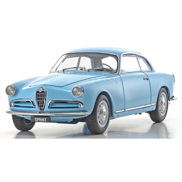 Load image into Gallery viewer, KYOSHO KS08957BL 1/18 Alfa Romeo Giulietta Sprint Blue Diecast
