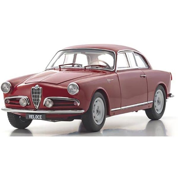 Load image into Gallery viewer, KYOSHO KS08957VR 1/18 Alfa Romeo Giulietta Sprint Veloce Red Diecast
