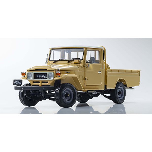 Load image into Gallery viewer, KYOSHO KS08958BE 1/18 Toyota Land Cruiser 40 Beige Diecast
