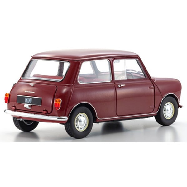 Chargez l&#39;image dans la visionneuse de la galerie, Précommande KYOSHO KS08964R 1/18 Morris Mini Mk.1 1959 Cherry Red Diecast
