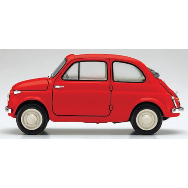 Cargue la imagen en el visor de la galería, Reserva KYOSHO KS08966R 1/18 Fiat Nuova 500 Coral Red Diecast
