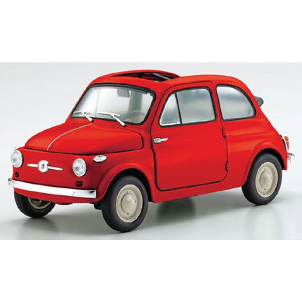 Cargue la imagen en el visor de la galería, Reserva KYOSHO KS08966R 1/18 Fiat Nuova 500 Coral Red Diecast
