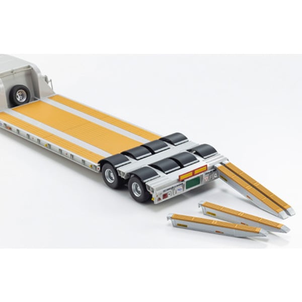 Load image into Gallery viewer, KYOSHO KS67376GY 1/43 Nippon Trex Heavy Machinery Transport Semi-Trailer Grey Diecast
