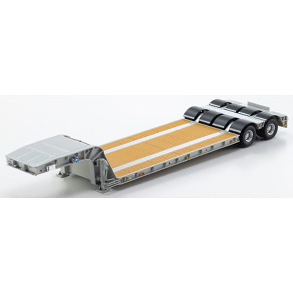 Cargue la imagen en el visor de la galería, KYOSHO KS67376GY 1/43 Nippon Trex Semirremolque de transporte de maquinaria pesada gris fundido a presión
