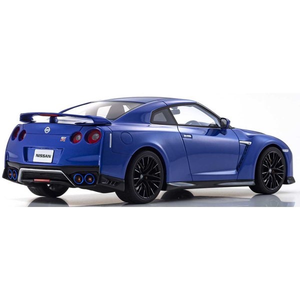 Chargez l&#39;image dans la visionneuse de la galerie, KYOSHO KSR18044BL2 1/18 Nissan GT-R 2020 Bleu [Voiture miniature en résine moulée]
