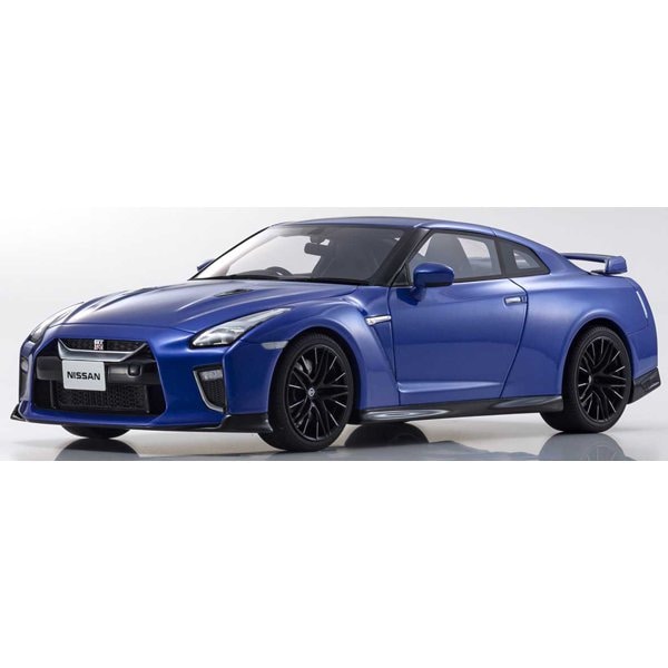 KYOSHO KSR18044BL2 1/18 Nissan GT-R 2020 Bleu [Voiture miniature en résine moulée]