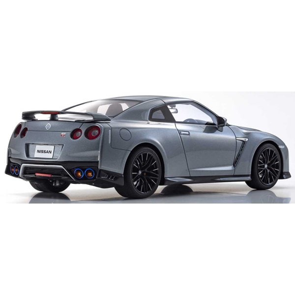 Cargue la imagen en el visor de la galería, KYOSHO KSR18044GR 1/18 Nissan GT-R 2020 Gris [Coche en miniatura fundido en resina]
