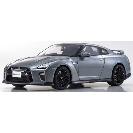 KYOSHO KSR18044GR 1/18 Nissan GT-R 2020 Gris [Coche en miniatura fundido en resina]