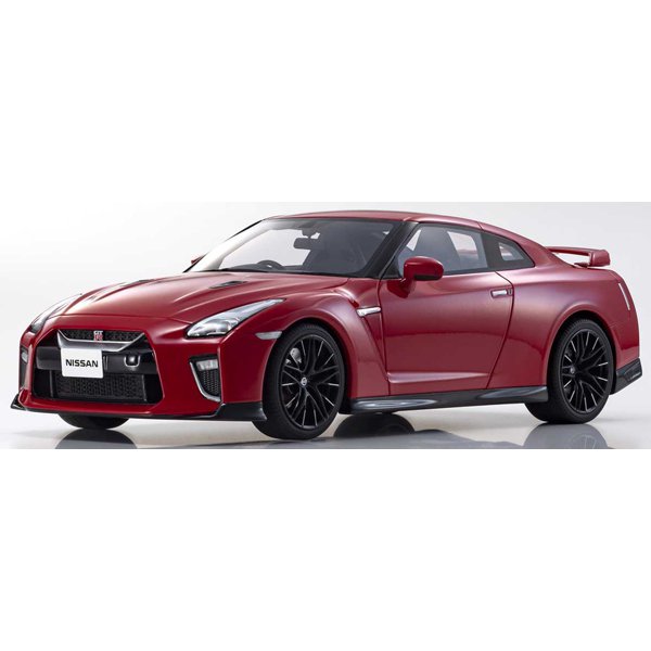 Cargue la imagen en el visor de la galería, KYOSHO KSR18044R 1/18 Nissan GT-R 2020 Rojo [Coche en miniatura fundido en resina]
