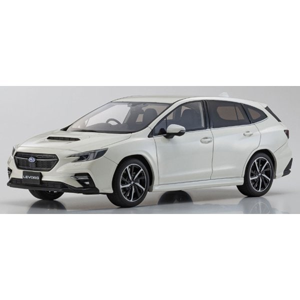 Chargez l&#39;image dans la visionneuse de la galerie, KYOSHO KSR18055W 1/18 Subaru Levorg GT-H EX Blanc [Voiture miniature en résine moulée]
