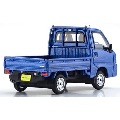 Laden Sie das Bild in Galerie -Viewer, KYOSHO KSR43107BL KYOSHO ORIGINAL 1/43 Subaru Sambar Truck Blue Diecast
