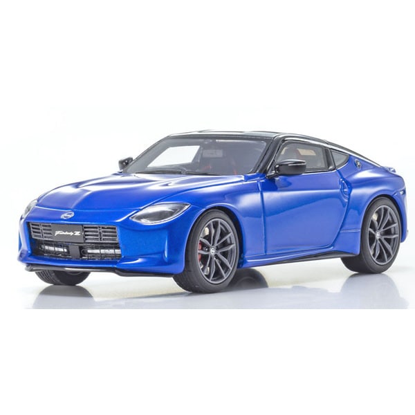 Cargue la imagen en el visor de la galería, KYOSHO KSR43114BL 1/43 Nissan Fairlady Z Seiran Azul [Coche en miniatura fundido en resina]
