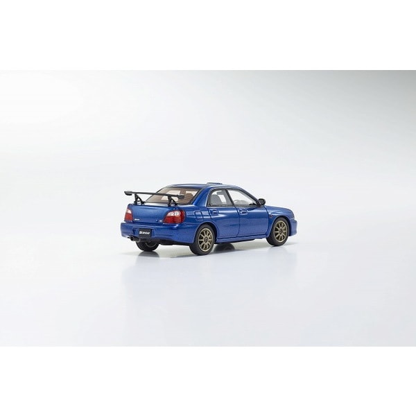 Cargue la imagen en el visor de la galería, KYOSHO KSR43118BL 1/43 Subaru Impreza S202 Azul [Coche en miniatura fundido en resina]
