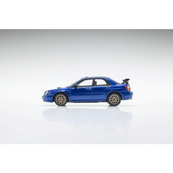 Chargez l&#39;image dans la visionneuse de la galerie, KYOSHO KSR43118BL 1/43 Subaru Impreza S202 bleu [voiture miniature en résine moulée]
