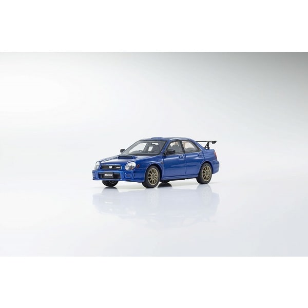 KYOSHO KSR43118BL 1/43 Subaru Impreza S202 bleu [voiture miniature en résine moulée]