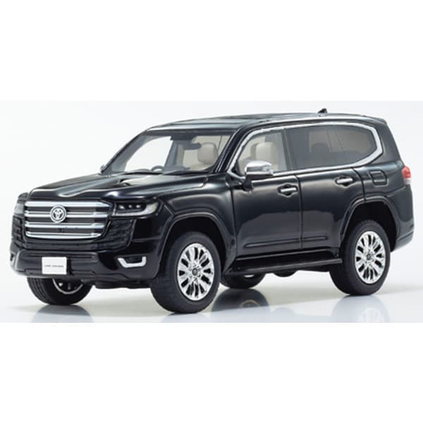 Laden Sie das Bild in Galerie -Viewer, KYOSHO KSR43119BK 1/43 Toyota Land Cruiser ZX Black [Resin Cast Miniature Car]
