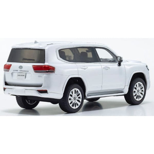 KYOSHO KSR43119W 1/43 Toyota Land Cruiser ZX White [Resin Cast Miniature Car]