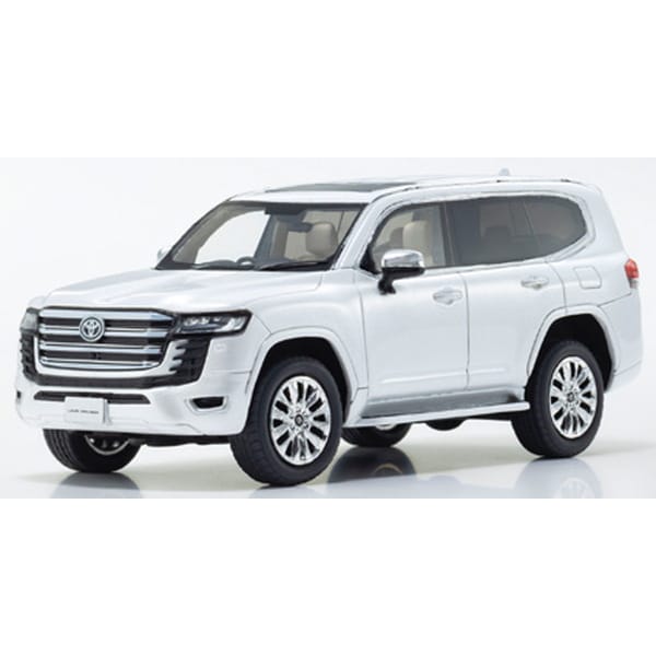 KYOSHO KSR43119W 1/43 Toyota Land Cruiser ZX White [Resin Cast Miniature Car]