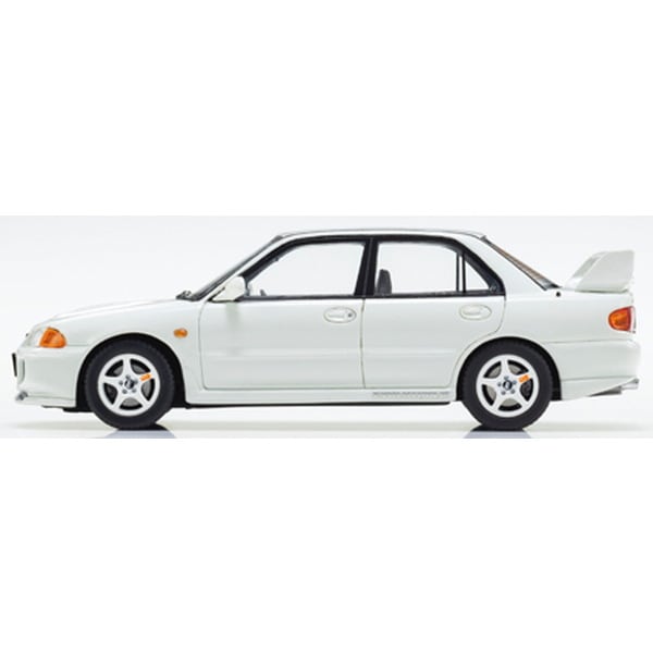 Cargue la imagen en el visor de la galería, Reserva KYOSHO KSR43120W 1/43 Mitsubishi Lancer Evolution III Blanco [Coche en miniatura fundido en resina]
