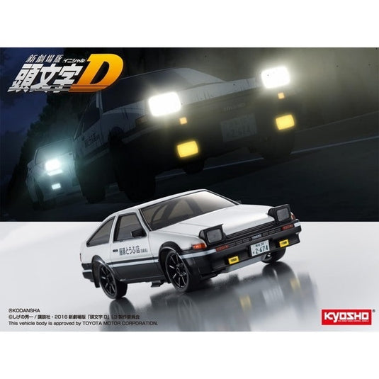 KYOSHO 66601L First Mini-Z Initial D Toyota Sprinter Trueno AE86 [RC Toy]