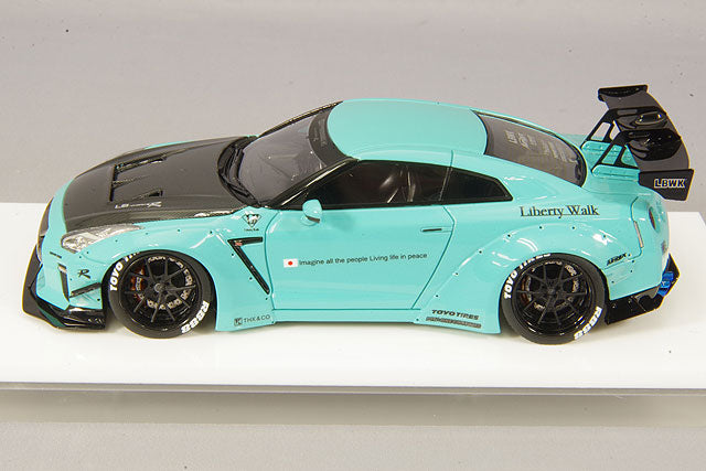 Chargez l&#39;image dans la visionneuse de la galerie, EIDOLON 1/43 LB-WORKS GT-R Type 1.5 2017 Mint Green Limited 60 Units
