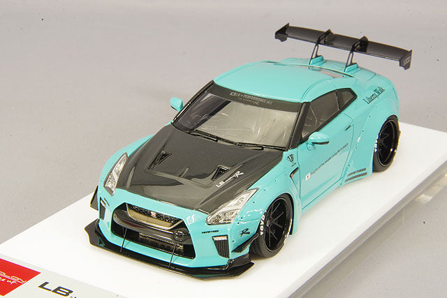 Chargez l&#39;image dans la visionneuse de la galerie, EIDOLON 1/43 LB-WORKS GT-R Type 1.5 2017 Mint Green Limited 60 Units
