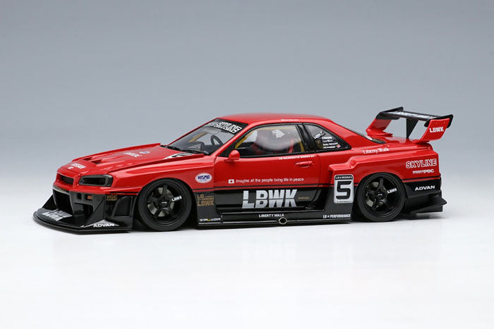 Carica immagine in Galleria Viewer, EIDOLON LB010C 1/43 LB-ER34 Super Silhouette SKYLINE Tokyo Auto Salon 2022 Limited 200pcs
