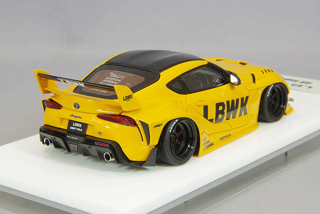 Load image into Gallery viewer, EIDOLON 1/43 LB-WOKS GR Supra 6 Spoke Wheels Lightning Yellow
