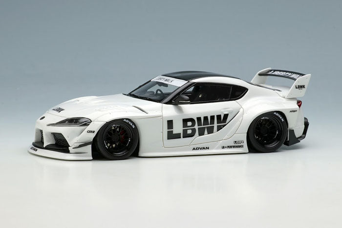 Load image into Gallery viewer, EIDOLON LB017A LB WORKS GR Supra (LD97 wheel) Pearl White Limited 100pcs
