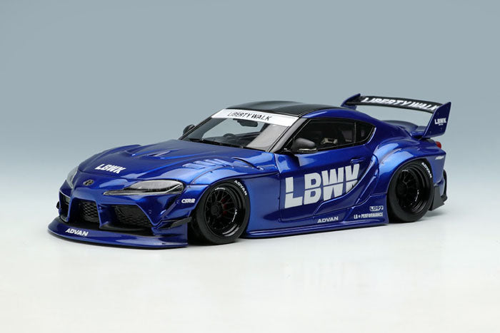 Chargez l&#39;image dans la visionneuse de la galerie, EIDOLON LB017C LB WORKS GR Supra (roue LD97) Candy Blue Limited 80pcs
