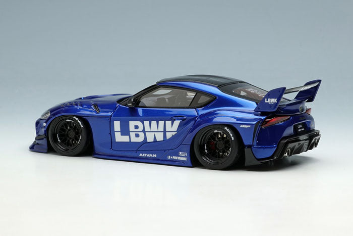 Chargez l&#39;image dans la visionneuse de la galerie, EIDOLON LB017C LB WORKS GR Supra (roue LD97) Candy Blue Limited 80pcs
