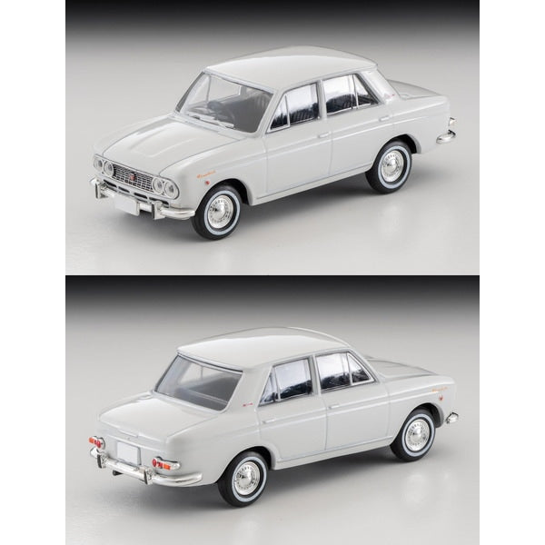 Cargue la imagen en el visor de la galería, Tomica LV-205a 1/64 Datsun Bluebird 4 puertas 1600SSS blanco 1965 fundido a presión
