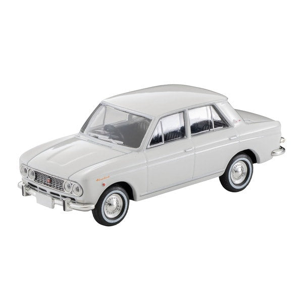 Tomica LV-205a 1/64 Datsun Bluebird 4 portes 1600SSS blanc 1965 moulé sous pression