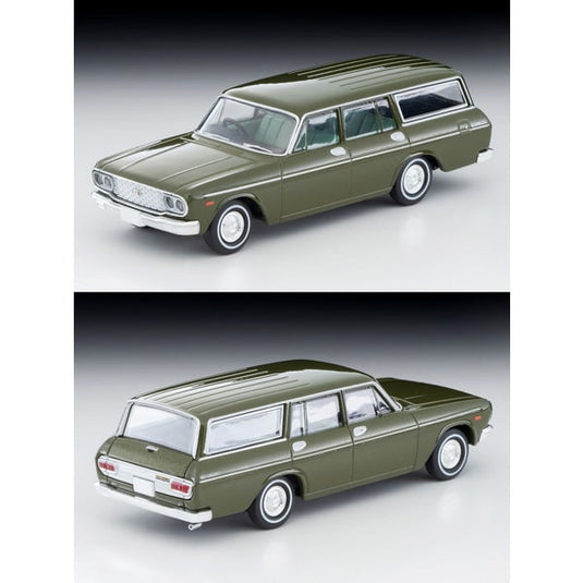 Tomica LV-206a 1/64 Toyopet Crown personnalisé vert 1966 moulé sous pression