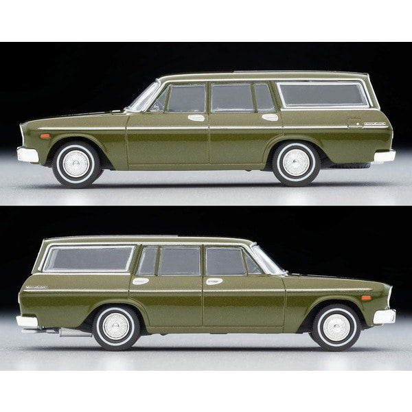 Load image into Gallery viewer, Tomica LV-206a 1/64 Toyopet Crown Custom Green 1966  Diecast
