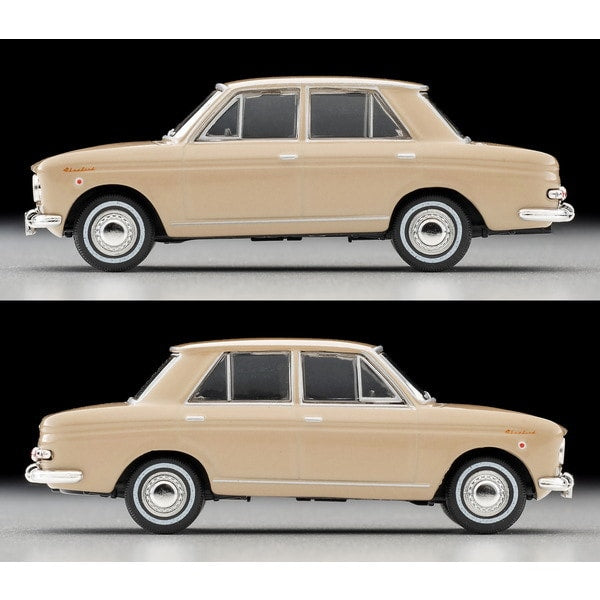 Laden Sie das Bild in Galerie -Viewer, Tomica LV-65d 1/64 Datsun Bluebird 1200 Deluxe Beige 1963  Diecast
