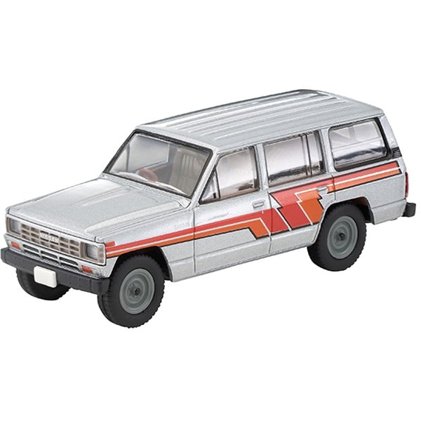 Cargue la imagen en el visor de la galería, Tomica LV-N109d 1/64 Nissan Safari Extra Van DX Plata/Stripe Diecast
