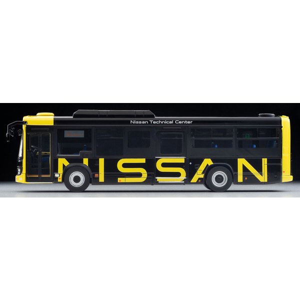 Laden Sie das Bild in Galerie -Viewer, Tomica LV-N245e 1/64 Isuzu Erga Nissan Shuttle Bus Lightning Yellow/Black  Diecast
