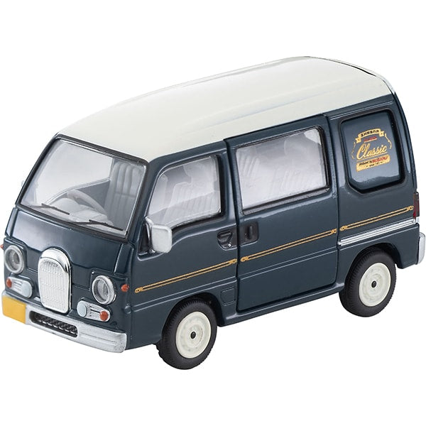 Cargue la imagen en el visor de la galería, Tomica LV-N249d 1/64 Subaru Sambar Dias Classic Azul Marino/Blanco 1994 Diecast
