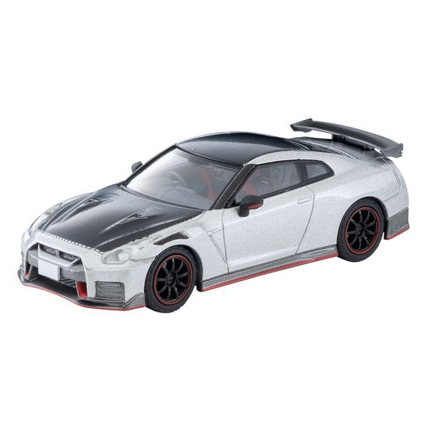 Cargue la imagen en el visor de la galería, Tomica LV-N254d 1/64 Nissan GT-R NISMO Edición Especial 2022 Modelo Plata Diecast
