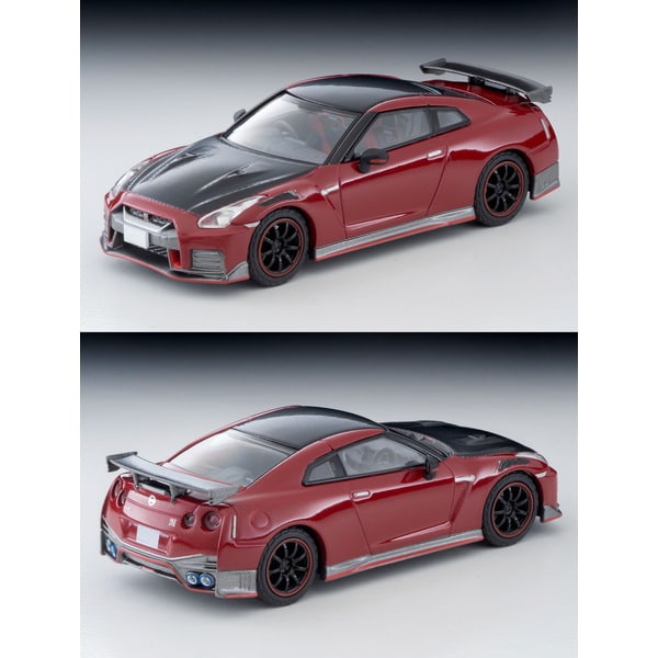 Laden Sie das Bild in Galerie -Viewer, Tomica LV-N254e 1/64 Nissan GT-R NISMO Special Edition 2022 Model Red  Diecast
