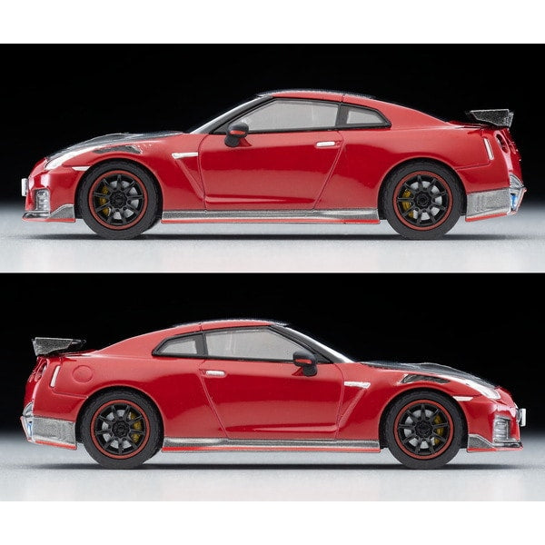 Laden Sie das Bild in Galerie -Viewer, Tomica LV-N254e 1/64 Nissan GT-R NISMO Special Edition 2022 Model Red  Diecast
