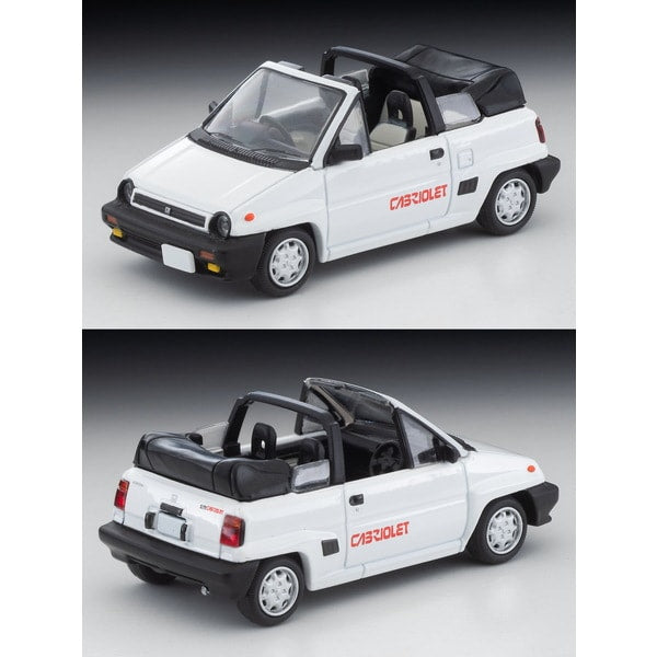 Cargue la imagen en el visor de la galería, Tomica LV-N262b 1/64 Honda City Cabriolet Blanco 1984 Diecast
