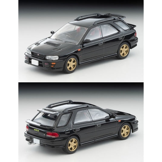 Reserva Tomica LV-N281d 1/64 Subaru Impreza Pure Sports Wagon WRX STi Ver.V Black 1998 Diecast