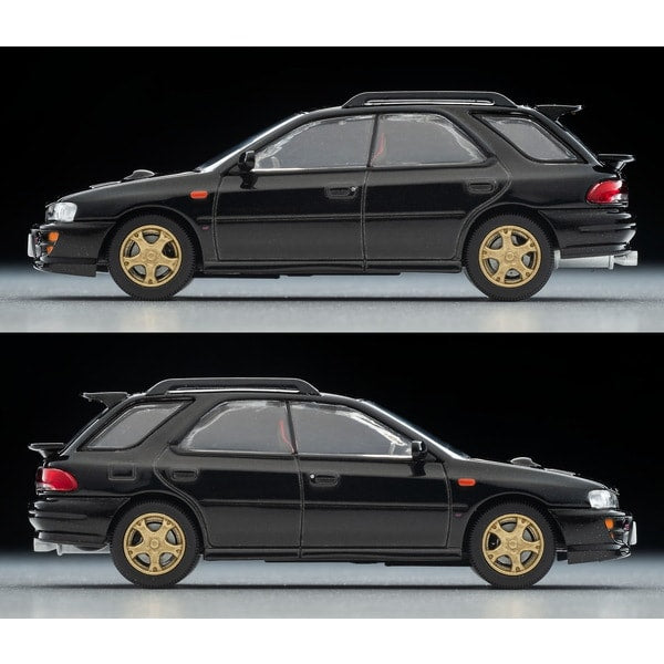 Load image into Gallery viewer, Pre-order Tomica LV-N281d 1/64 Subaru Impreza Pure Sports Wagon WRX STi Ver.V Black 1998  Diecast
