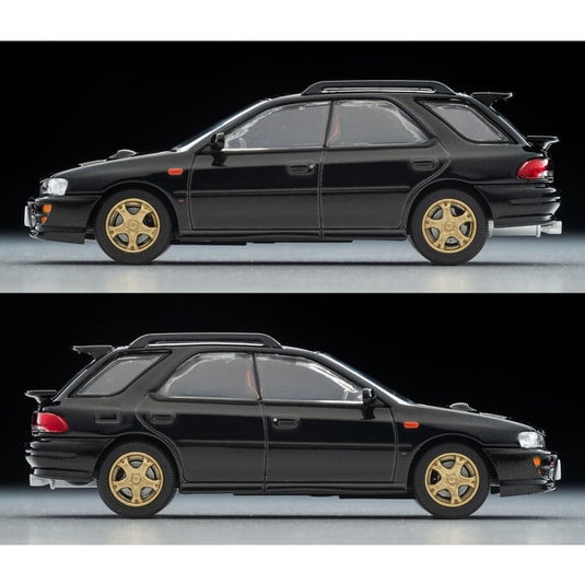 Pre-order Tomica LV-N281d 1/64 Subaru Impreza Pure Sports Wagon WRX STi Ver.V Black 1998  Diecast