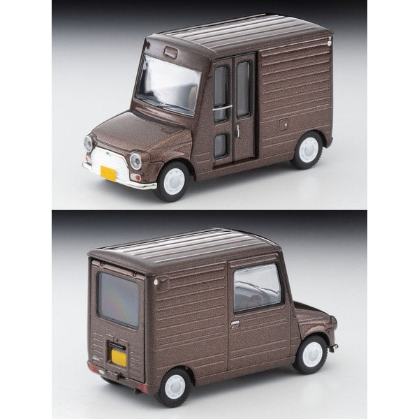 Chargez l&#39;image dans la visionneuse de la galerie, Tomica LV-N283a 1/64 Daihatsu Mira Van de passage personnalisé marron moulé sous pression
