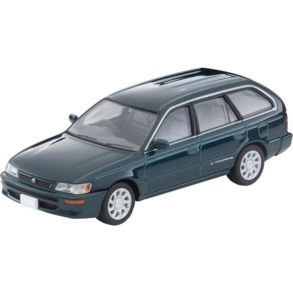 Chargez l&#39;image dans la visionneuse de la galerie, Tomica LV-N287b 1/64 Toyota Corolla Wagon L Touring vert 1996 moulé sous pression
