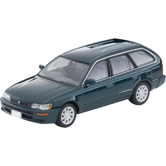 Tomica LV-N287b 1/64 Toyota Corolla Wagon L Touring Green 1996  Diecast