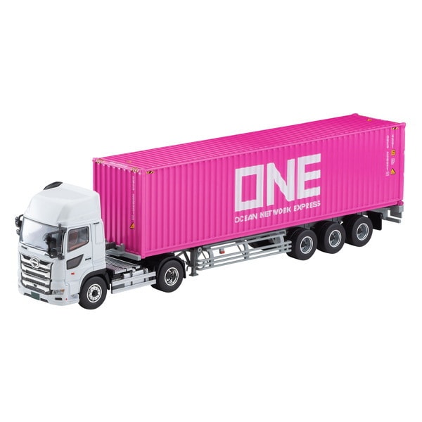 Pre-order Tomica LV-N292b 1/64 Hino Profia 40ft Sea Container Trailer Toho Vehicle TC36H1C34 Ocean Network Express  Diecast